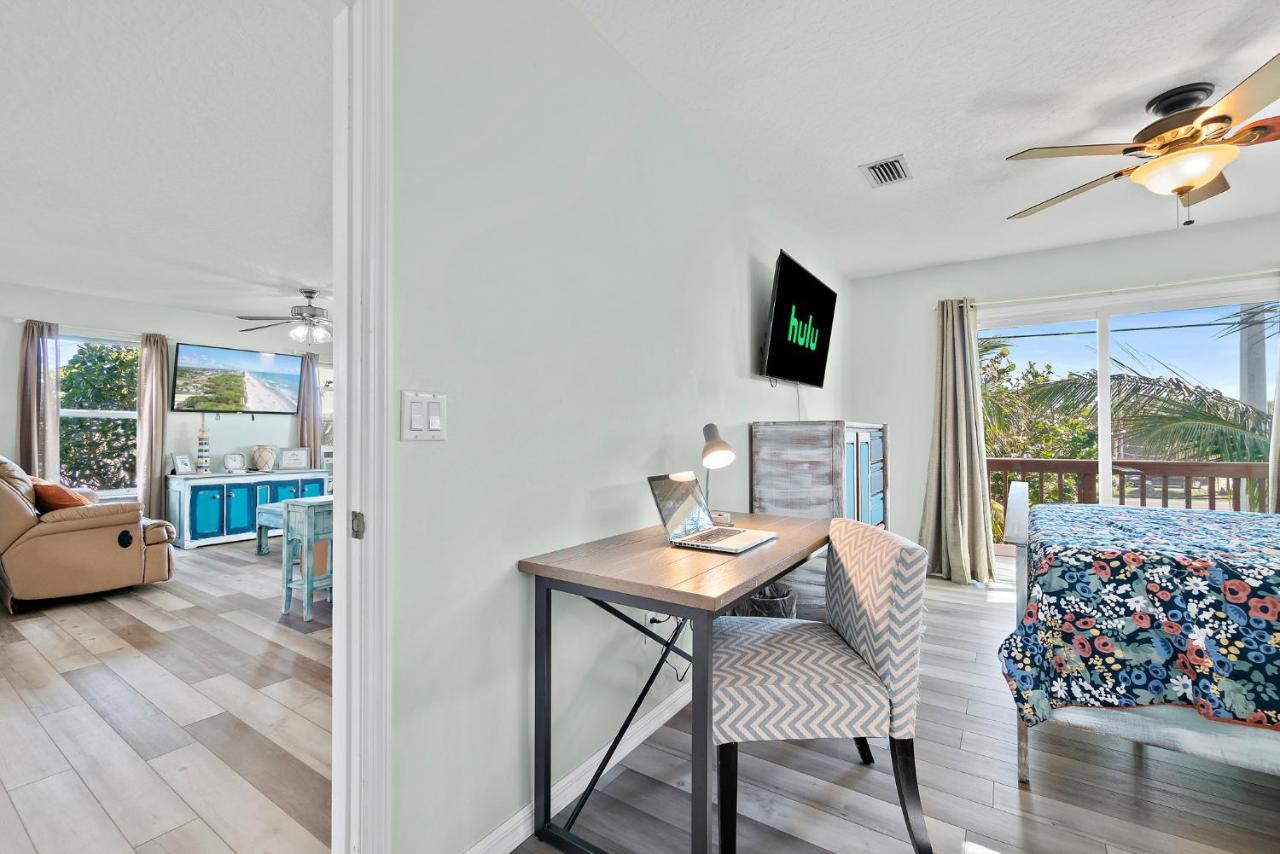 Beachside Serenity Escape - Private 3Br And 2Ba, Dog Friendly Duplex Oasis, Steps To Shore! Melbourne Eksteriør bilde