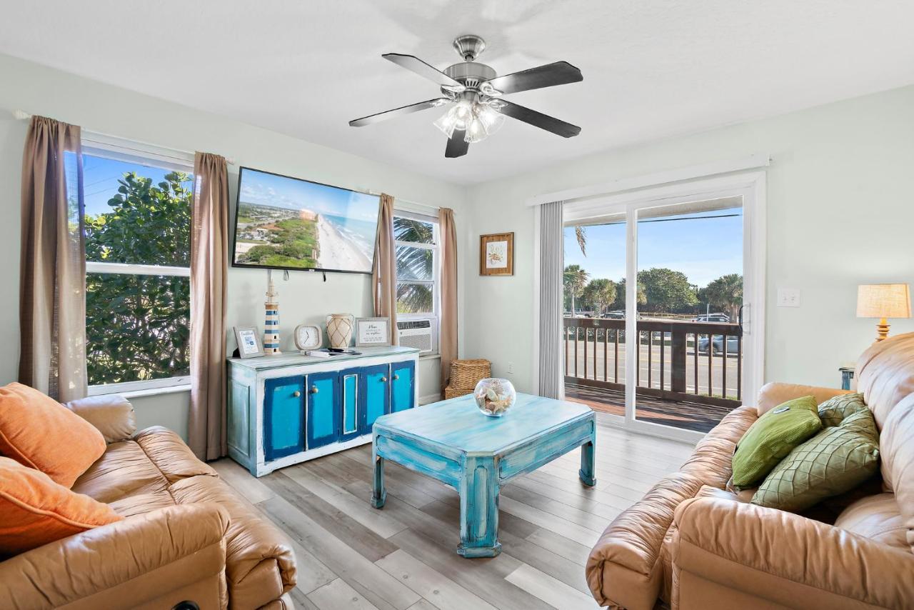 Beachside Serenity Escape - Private 3Br And 2Ba, Dog Friendly Duplex Oasis, Steps To Shore! Melbourne Eksteriør bilde