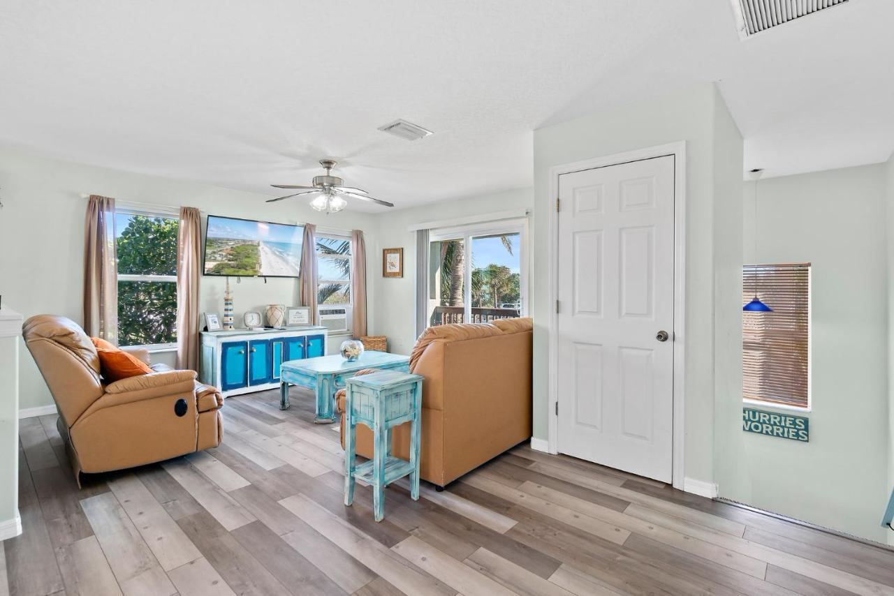 Beachside Serenity Escape - Private 3Br And 2Ba, Dog Friendly Duplex Oasis, Steps To Shore! Melbourne Eksteriør bilde